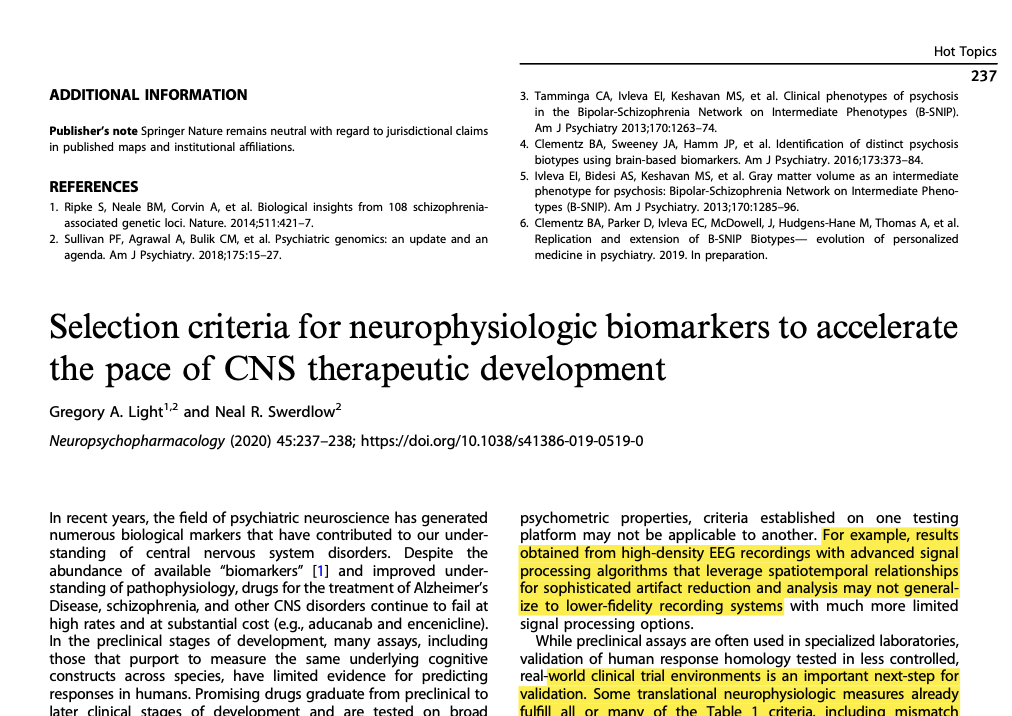 Greg Light: Important Update on the Selection Criteria